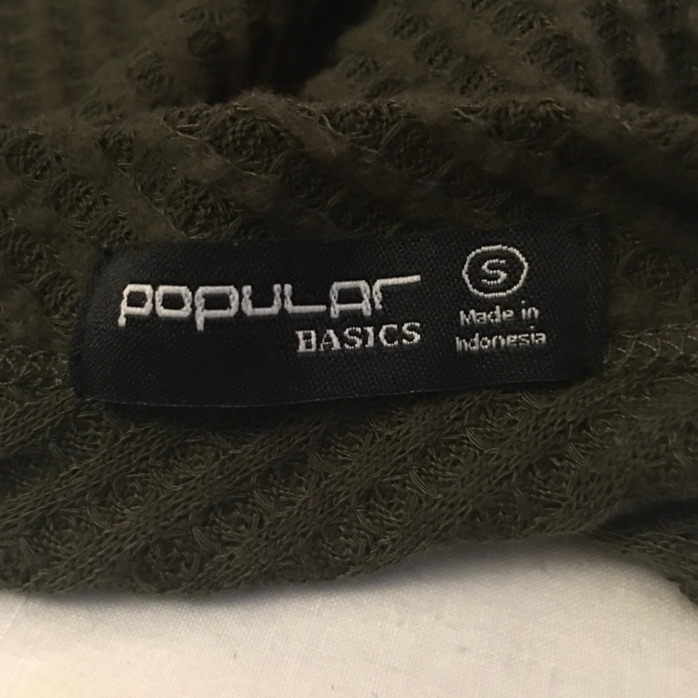 Popular Long Sleeve Ribbed Top - Picture 7 of 7